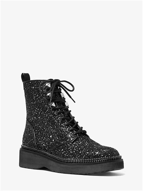 Haskell Glitter Combat Boot 